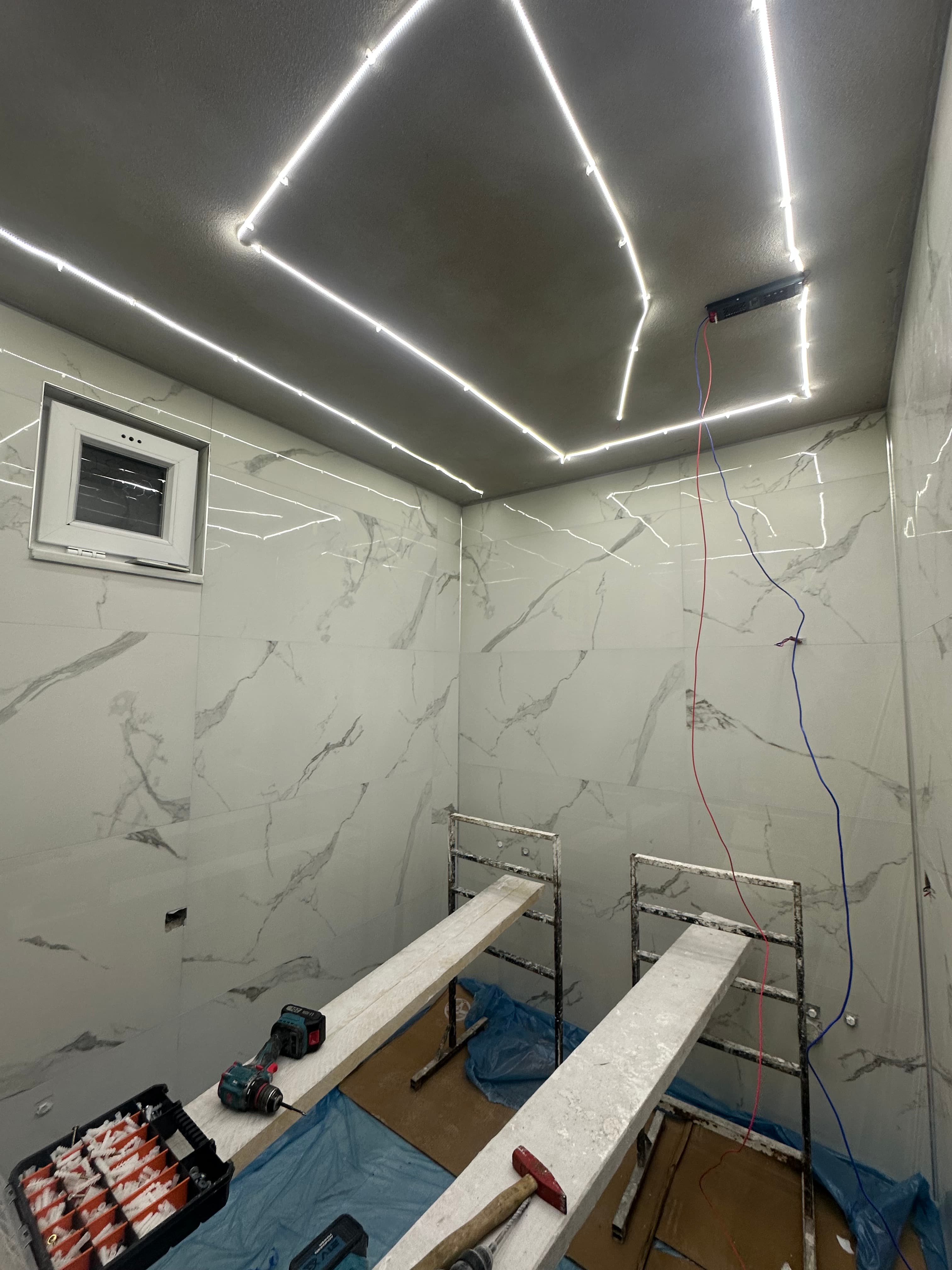 Banyo & Wc Asma Tavan Sistemleri  Öncesi